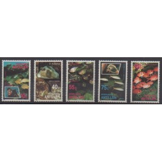 Acheter cette série de timbres des Antilles néerlandaises de l'année 1991 (No 893/897).