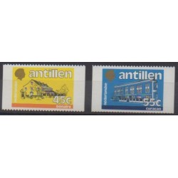 Antilles néerlandaises - 1985 - No 764/765 - Architecture