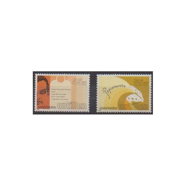 Acheter cette série de timbres des Antilles néerlandaises de l'année 1985 (No 749/750).