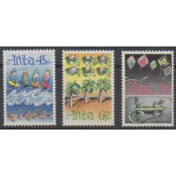 Aruba (Netherlands Antilles) - 1990 - Nb 83/85 - Childhood