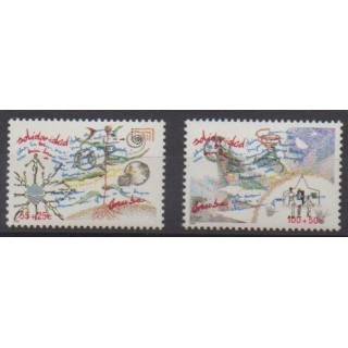 Buy this set of stamps of Aruba (Netherlands Antilles) of the year 1990 (Nb 78/79).