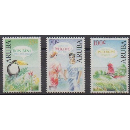 Aruba (Netherlands Antilles) - 1991 - Nb 100/102