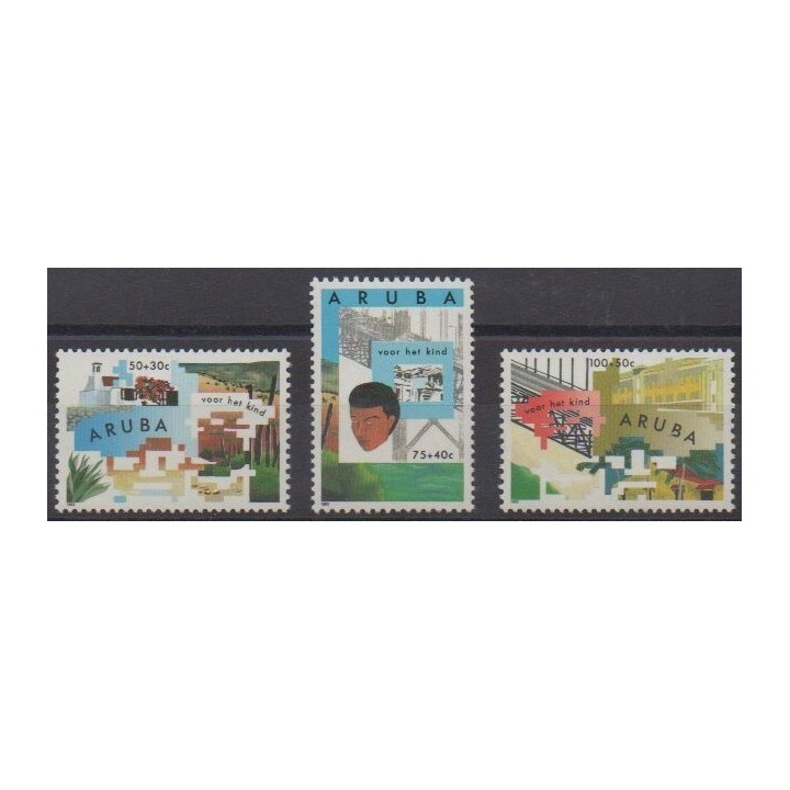 Buy this set of stamps of Aruba (Netherlands Antilles) of the year 1993 (Nb 131/133).