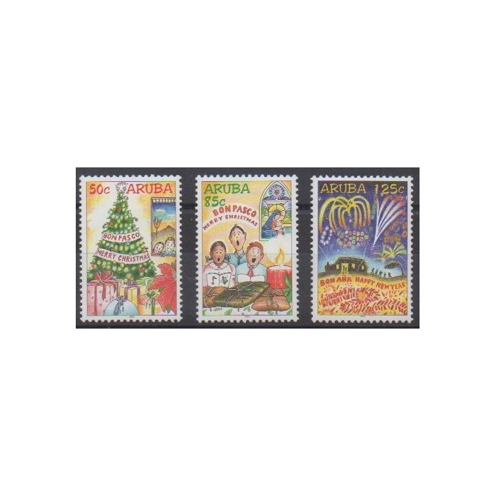 Buy this set of stamps of Aruba (Netherlands Antilles) of the year 2004 (Nb 334/336).
