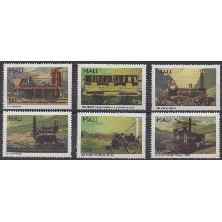 Buy this set of stamps of Mali of the year 1996 (Nb 922/927).