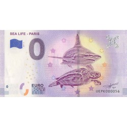 Billet souvenir - 77 - Sea Life - Paris - 2019-2 - No 56