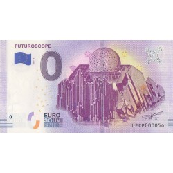 Euro banknote memory - 86 - Futuroscope - 2019-3 - Nb 56