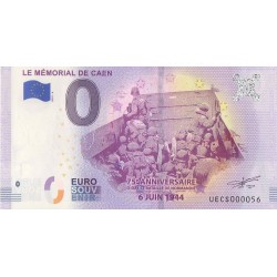 Euro banknote memory - 14 - Le Mémorial de Caen - 2019-4 - Nb 56