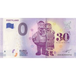Euro banknote memory - 14 - Festyland - 2019-3 - Nb 56