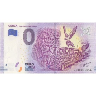 Billet souvenir touristique - 2019-3 - Parc Zoologique Lisieux - (Calvados)