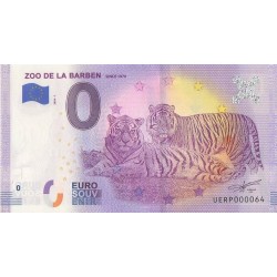 Billet souvenir - 13 - Zoo de la Barben - 2020-1 - No 64