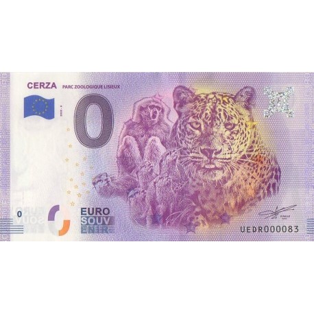 Euro banknote memory - 14 - Parc zoologique de Lisieux - 2020-6 - Nb 83