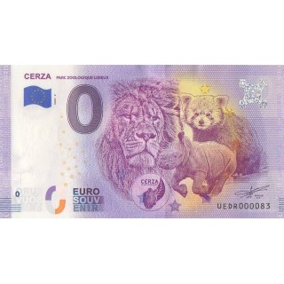 Billet souvenir touristique - 2020-5 - Parc zoologique de Lisieux - (Calvados)