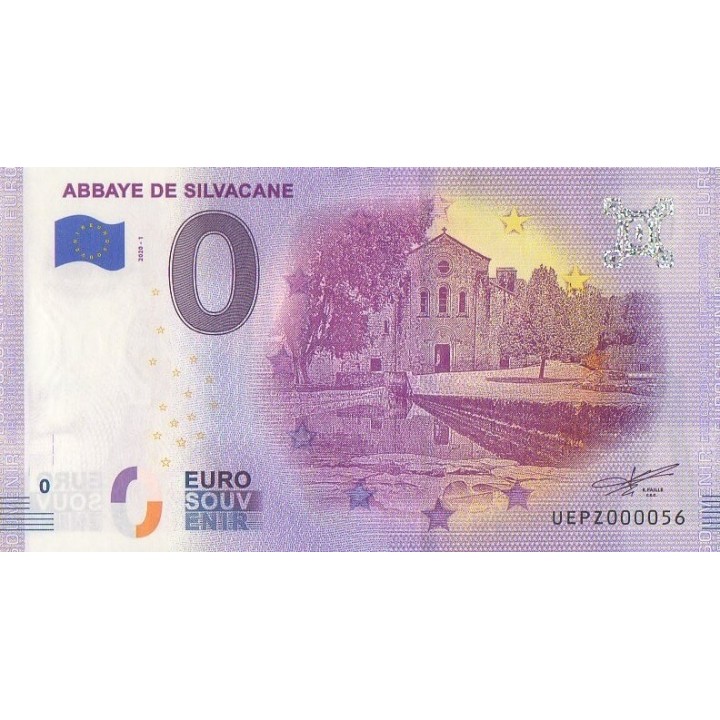 Euro banknote memory - 2020 - Abbaye de Silvacane - (Bouches-du-Rhône)