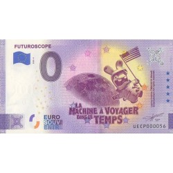 Euro banknote memory - 86 - Futuroscope - La machine à voyager dans le temps - 2020-6 - Nb 56