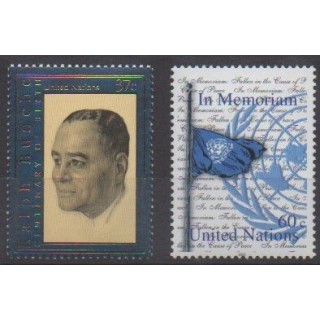 Buy this set of stamps of United Nations (UN - New York) of the year 2003 (Nb 912/913).
