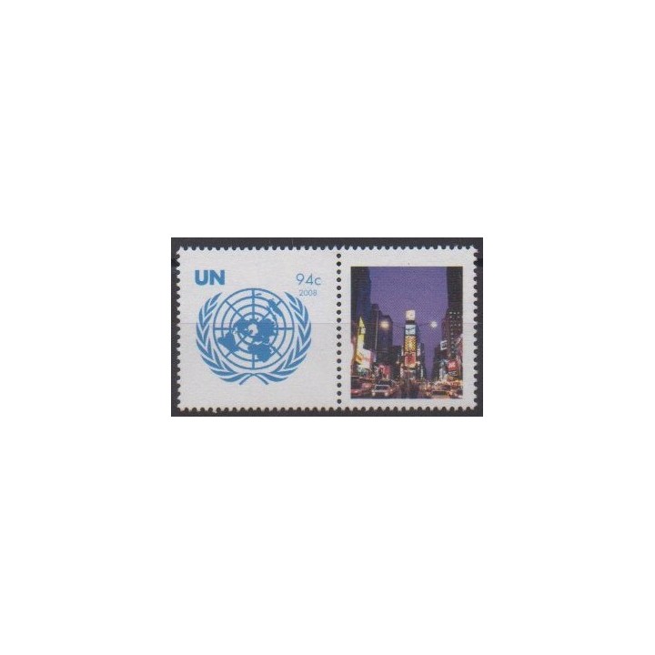Buy this stamp of United Nations (UN - New York) of the year 2008 (Nb 1074A).