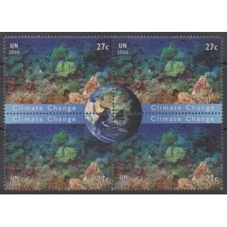 Acheter cette série de timbres des Nations Unies (bureau de New-York) de l'année 2008 (No 1090/1093).