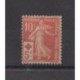 France - Varieties - 1914 - Nb 147a - Mint hinged