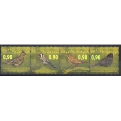 Bosnie-Herzégovine République serbe - 2015- No 613/616 - Oiseaux