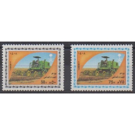 Saudi Arabia - 1987 - Nb 693/694