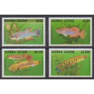 Buy this set of stamps of Sierra Leone of the year 1992 (Nb 1467/1470).