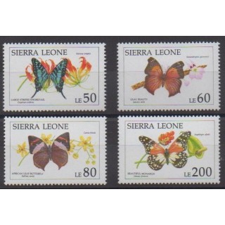 Buy this set of stamps of Sierra Leone of the year 1992 (Nb 1471/1474).