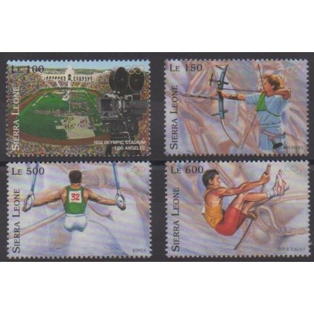 Sierra Leone - 1996 - No 2171/2174 - Jeux Olympiques d'été