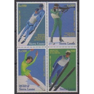 Acheter cette série de timbres de Sierra Leone de l'année 1997 (No 2399/2402).