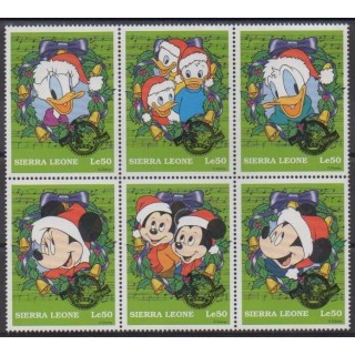 Buy this set of stamps of Sierra Leone of the year 1995 (Nb 2521/2526).