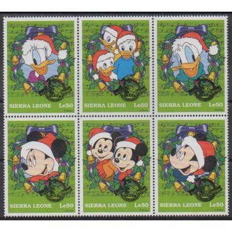 Sierra Leone - 1995 - Nb 2521/2526 - Walt Disney