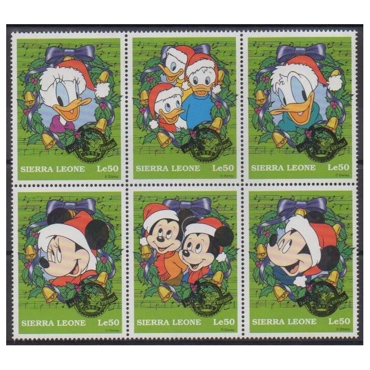 Buy this set of stamps of Sierra Leone of the year 1995 (Nb 2521/2526).