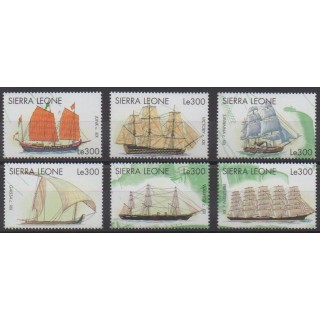 Buy this set of stamps of Sierra Leone of the year 1998 (Nb 2568/2573).