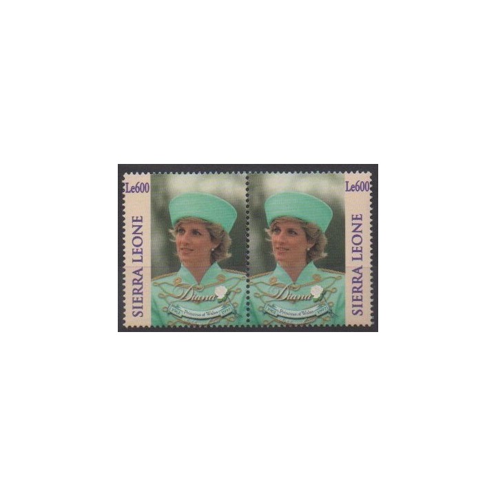 Acheter cette série de timbres de Sierra Leone de l'année 1998 (No 2585/2586).