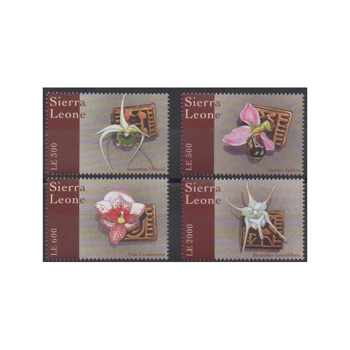 Buy this set of stamps of Sierra Leone of the year 2000 (Nb 2949/2952).