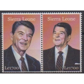 Acheter cette série de timbres de Sierra Leone de l'année 2002 (No 3616/3617).