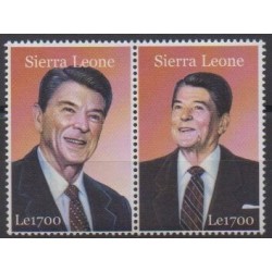 Sierra Leone - 2002 - Nb 3616/3617 - Celebrities