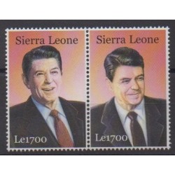 Sierra Leone - 2003 - Nb 3663/3664 - Celebrities