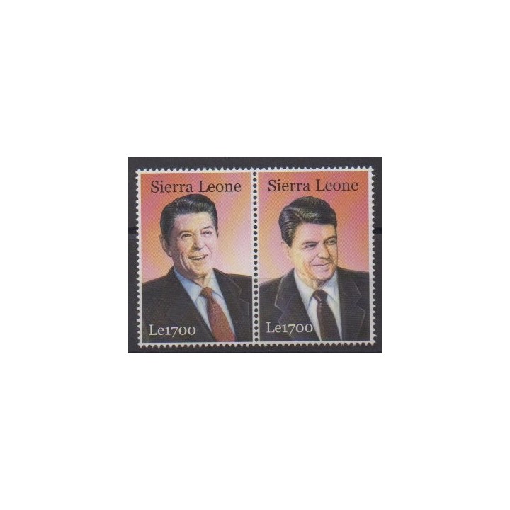 Buy this set of stamps of Sierra Leone of the year 2003 (Nb 3663/3664).