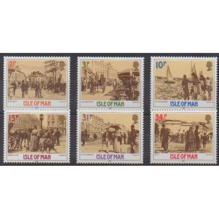 Acheter cette série de timbres de l'île de Man  de l'année 1987 (No 320/325).