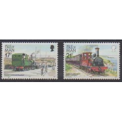 Man (Isle of) - 1991 - Nb 490/491 - Trains