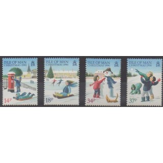 Buy this set of stamps of Isle of Man of the year 1990 (Nb 477/480).