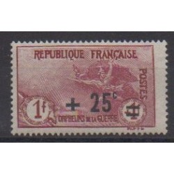 France - Poste - 1922 - Nb 168 - Mint hinged
