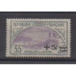 France - Poste - 1922 - Nb 166 - Mint hinged
