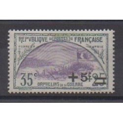 France - Poste - 1922 - No 166