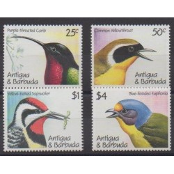 Antigua et Barbuda - 1990 - No 1293/1296 - Oiseaux