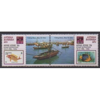 Acheter cette série de timbres d'Antigua et Barbuda de l'année 1994 (No 1661/1662).