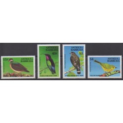 Antigua et Barbuda - 1994 - No 1813/1816 - Oiseaux - Espèces menacées - WWF