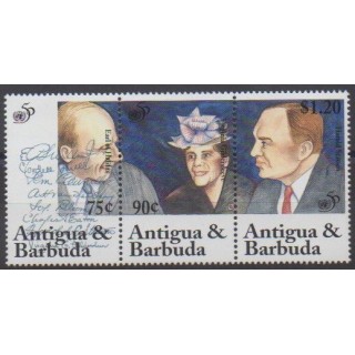 Buy this set of stamps of Antigua and Barbuda of the year 1995 (Nb 1856/1858).