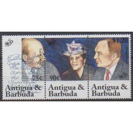 Antigua and Barbuda - 1995 - Nb 1856/1858 - United Nations